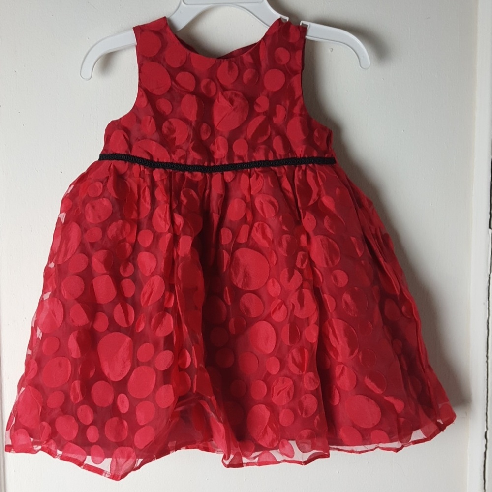 Marmellata Fancy Red Dress 18 Months